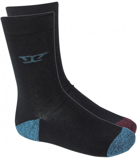 D555 Eden Cotton Rich Cushioned Sole Socks 2-Pack - Apakšveļa un peldšorti - Apakšveļa - 2XL-8XL