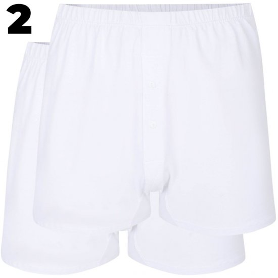 Espionage U001W bokseri 2 gab komplekts balts - Apakšveļa un peldšorti - Apakšveļa - 2XL-8XL