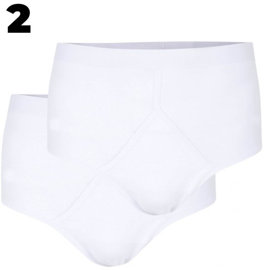 Espionage U003W apakšbikses 2 gab komplekts balts - Apakšveļa un peldšorti - Apakšveļa - 2XL-8XL