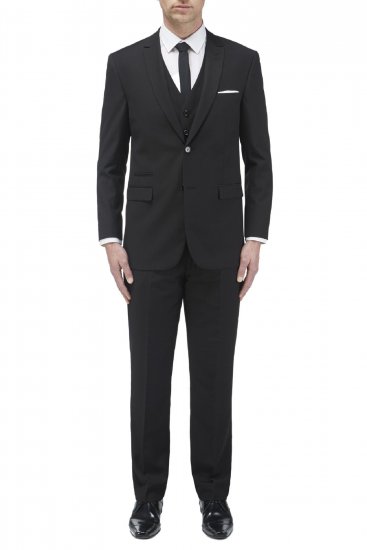 Skopes Madrid Uzvalka Veste Melna - Uzvalki un žaketes - Liela izmēra uzvalki un bleizeri