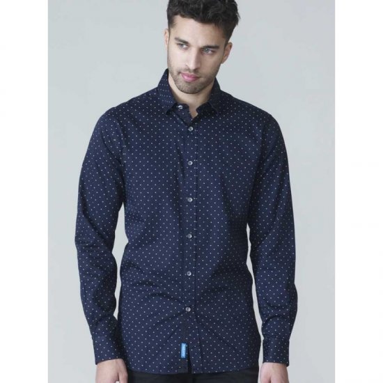D555 Rashard Long Sleeve Printed Shirt - Krekli - Krekli - 2XL-8XL