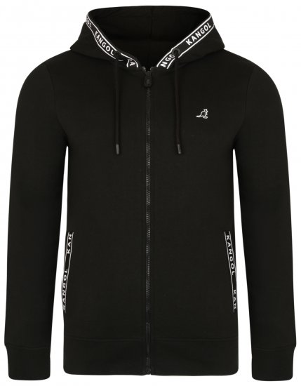 Kangol Foray Hoodie Black - Džemperi un džemperi ar kapuci - Džemperi - 2XL-14XL