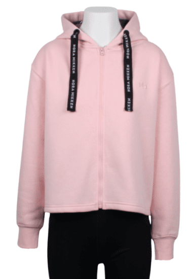 Nora Mikken GERTRUD Cropped Hoodie Pink - Džemperi un džemperi ar kapuci - 