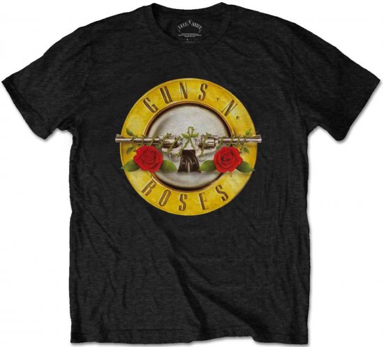 Guns N' Roses Classic logo T-shirt Black - T-krekli - T-krekli - 2XL-14XL