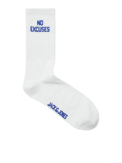 Jack & Jones Power Statements Tenisa zeķes Balts 3-pack - Apakšveļa un peldšorti - Apakšveļa - 2XL-8XL