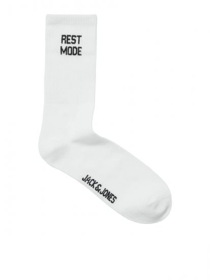 Jack & Jones Power Statements Tenisa zeķes Balts 3-pack - Apakšveļa un peldšorti - Apakšveļa - 2XL-8XL