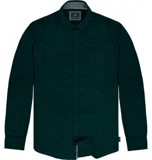 Double Outfitters GS-5225 Oksforda krekls Tumši zaļa - Krekli - Krekli - 2XL-8XL