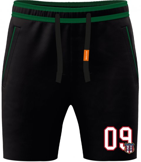 Motley Denim Harrogate Sweatshorts Black - Sporta bikses un šorti - Sporta bikses un Sporta šorti - 2XL-12XL