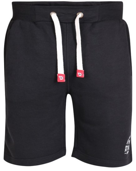 D555 Harvey Fleece Shorts Black - Sporta bikses un šorti - Sporta bikses un Sporta šorti - 2XL-12XL