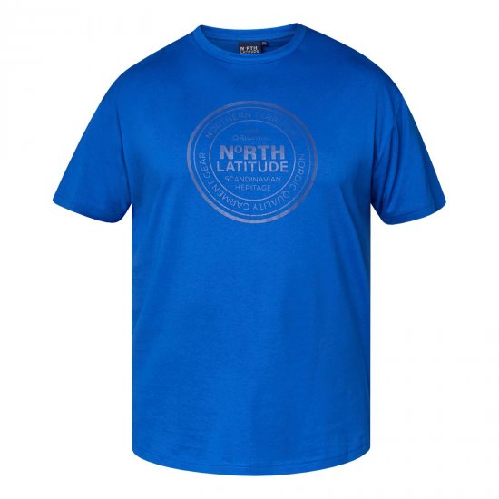 North Latitude T-Shirt Zila - TALL T-krekli - T-krekli gariem vīriešiem
