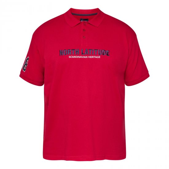 North Latitude Logo Polo Dzeltena/Oranža - Polo krekli - Polo krekli - 2XL-8XL