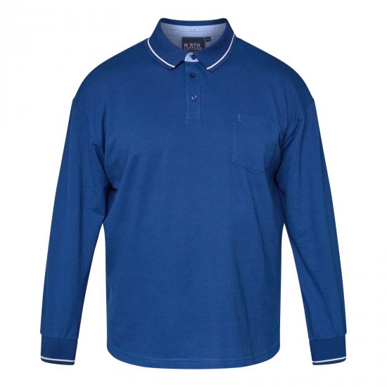 North Latitude Superflex Polo LS Zila - Polo krekli - Polo krekli - 2XL-8XL