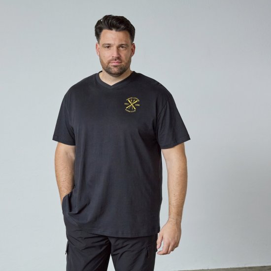 North Latitude Alpine Club T-Shirt Melna - T-krekli - T-krekli - 2XL-14XL