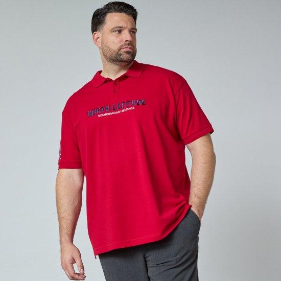 North Latitude Logo Polo Dzeltena/Oranža - Polo krekli - Polo krekli - 2XL-8XL