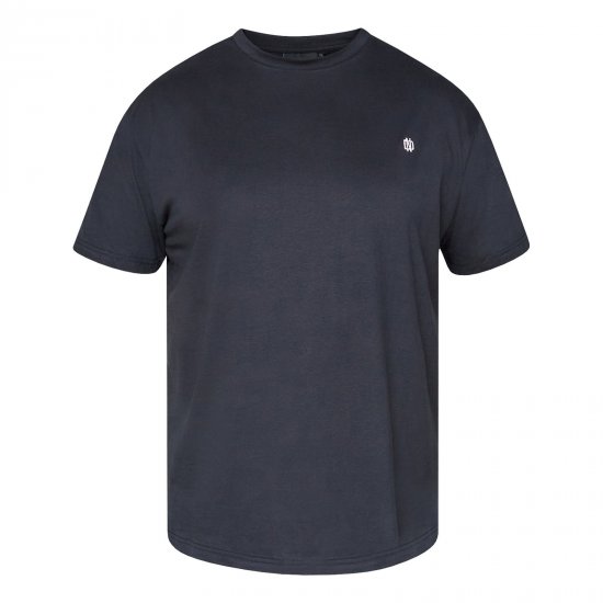 North Latitude T-Shirt With Back Print Melna - TALL T-krekli - T-krekli gariem vīriešiem