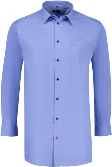 Adamo John Comfort Fit Long Sleeve shirt Medium Blue - Krekli - Krekli - 2XL-8XL