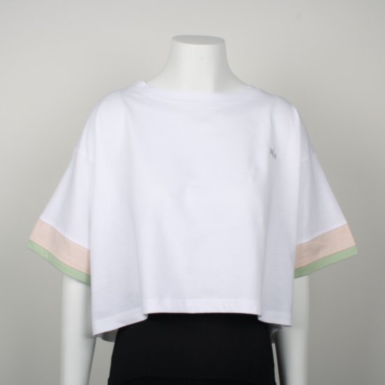 Nora Mikken AGNES Crop Top White - T-krekli - 