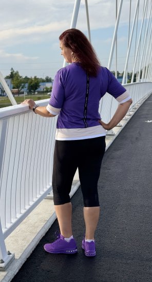 Nora Mikken ANNELI T-Shirt Purple - T-krekli - 