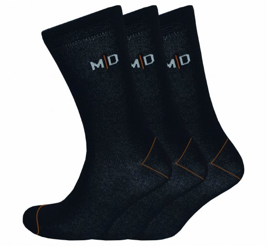 Motley Denim Jack 3-Pack Socks Black - Apakšveļa un peldšorti - Apakšveļa - 2XL-8XL