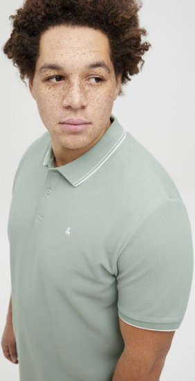 Jack & Jones AUSTIN CLASSIC Polo Iceberg Green - Polo krekli - Polo krekli - 2XL-8XL