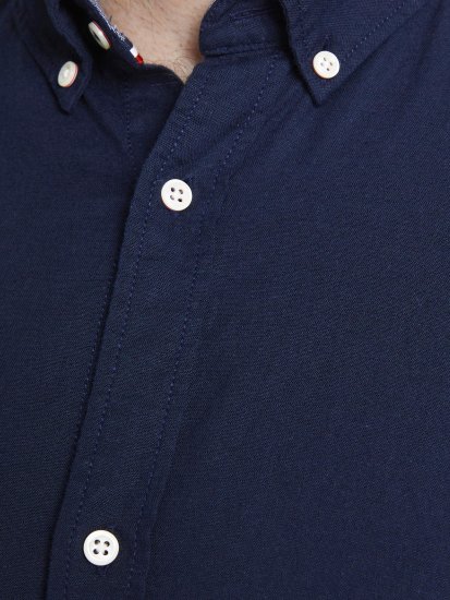 Jack & Jones Summer Shirt L/S Navy - Krekli - Krekli - 2XL-8XL