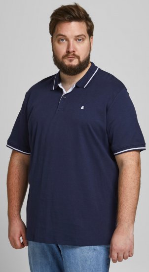 Jack & Jones Jersey Polo Navy - Polo krekli - Polo krekli - 2XL-8XL