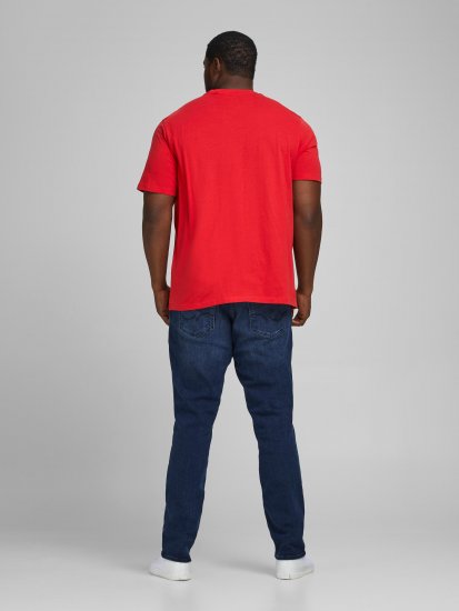 Jack & Jones Elogo T-Shirt True Red - T-krekli - T-krekli - 2XL-14XL