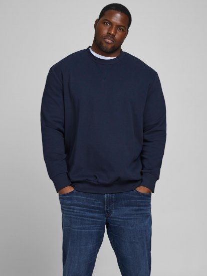 Jack & Jones Basic Sweatshirt Navy Blazer - Džemperi un džemperi ar kapuci - Džemperi - 2XL-14XL