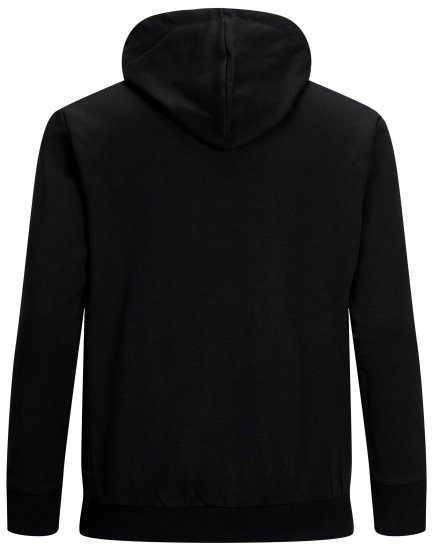 Jack & Jones Basic Džemperis ar Kapuci Melns - Džemperi un džemperi ar kapuci - Džemperi - 2XL-14XL