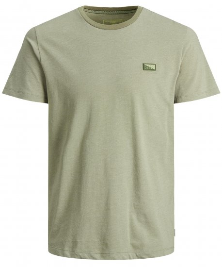 Jack & Jones Schultz Crew Neck T-Shirt Green - T-krekli - T-krekli - 2XL-14XL