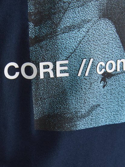 Jack & Jones Jump T-shirt Navy - T-krekli - T-krekli - 2XL-14XL