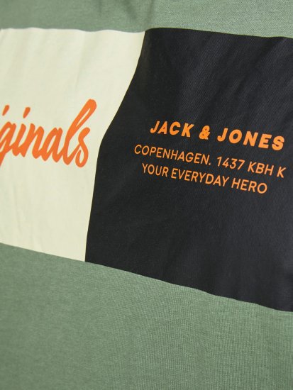 Jack & Jones Joshua T-shirt Sea Spray - T-krekli - T-krekli - 2XL-14XL