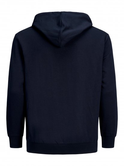Jack & Jones Califlomax Sweat Hood Navy blazer - Džemperi un džemperi ar kapuci - Džemperi - 2XL-14XL