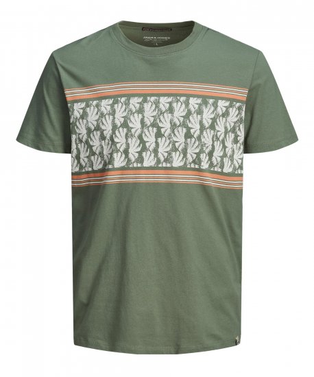 Jack & Jones Sunnys Tee Sea Spray - T-krekli - T-krekli - 2XL-14XL