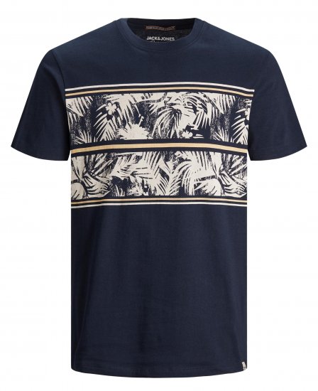 Jack & Jones Sunnys Tee Navy Blazer - T-krekli - T-krekli - 2XL-14XL
