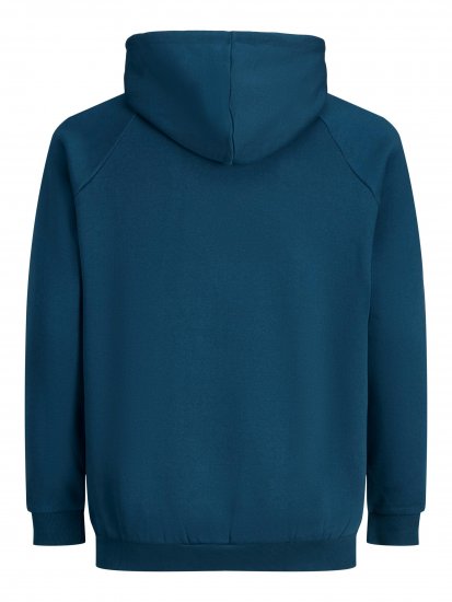 Jack & Jones Booster Hoodie Blue - Džemperi un džemperi ar kapuci - Džemperi - 2XL-14XL