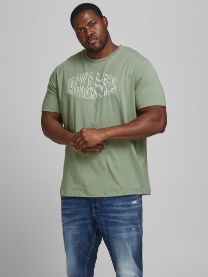 Jack & Jones Preston T-Shirt Sea Spray - T-krekli - T-krekli - 2XL-14XL