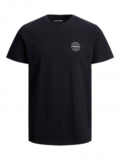 Jack & Jones JJESHARK TEE Black - T-krekli - T-krekli - 2XL-14XL