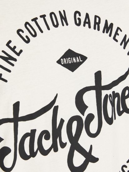 Jack & Jones JJERAFA TEE White - T-krekli - T-krekli - 2XL-14XL