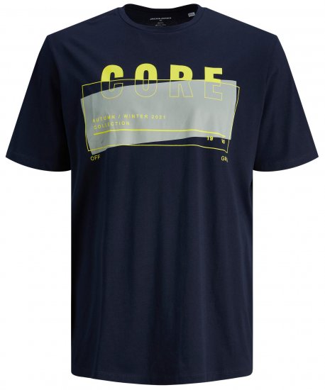 Jack & Jones JCOBOOSTER TEE Navy - T-krekli - T-krekli - 2XL-14XL