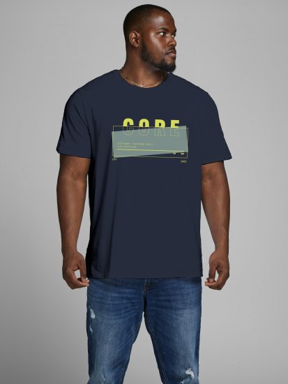 Jack & Jones JCOBOOSTER TEE Navy - T-krekli - T-krekli - 2XL-14XL