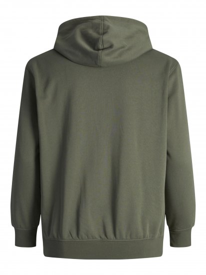 Jack & Jones JPRBLUBOOSTER SWEAT Hoodie Khaki - Džemperi un džemperi ar kapuci - Džemperi - 2XL-14XL