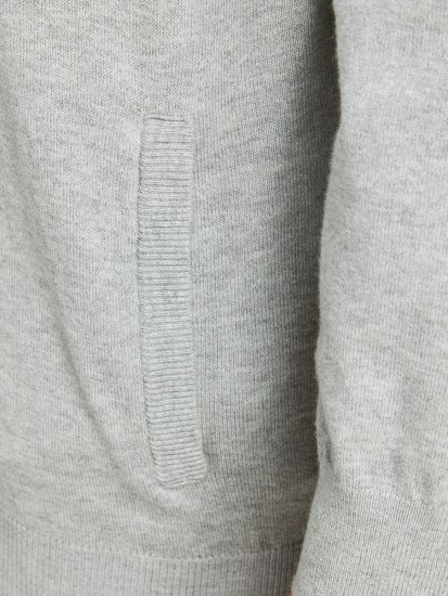 Jack & Jones JJEMIL Knit Turtle Zip Cardigan Light Grey - Džemperi un džemperi ar kapuci - Džemperi - 2XL-14XL