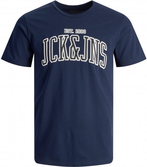 Jack & Jones JJCEMB TEE Navy - T-krekli - T-krekli - 2XL-14XL