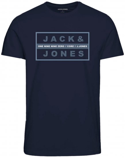 Jack & Jones JJSTORM TEE Navy - T-krekli - T-krekli - 2XL-14XL