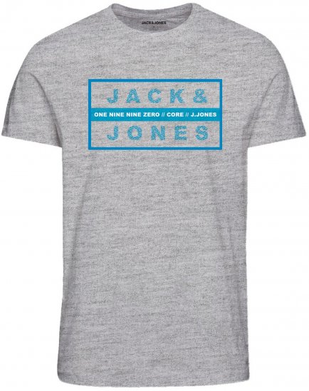 Jack & Jones JJSTORM TEE Grey - T-krekli - T-krekli - 2XL-14XL