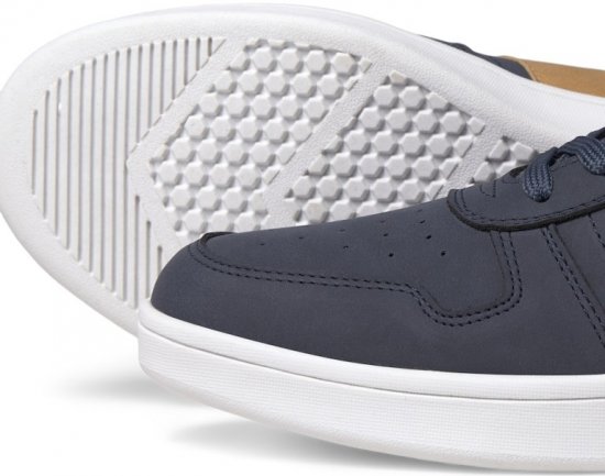 Jack & Jones Dang Faux Nubuck Combo Sneakers Navy Blazer - Vīriešu apavi 40-52 - 