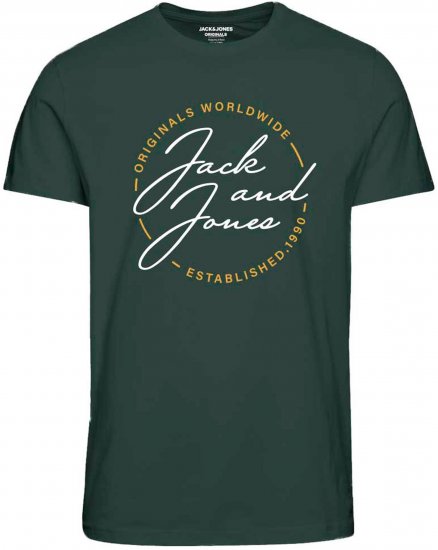 Jack & Jones JORJERRYS TEE Green - T-krekli - T-krekli - 2XL-14XL