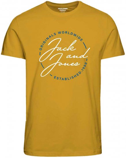 Jack & Jones JORJERRYS TEE Yellow - T-krekli - T-krekli - 2XL-14XL