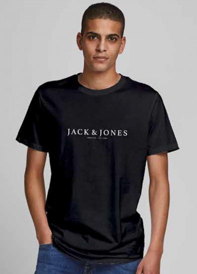 Jack & Jones JPRBLABOOSTER T-shirt Black - T-krekli - T-krekli - 2XL-14XL